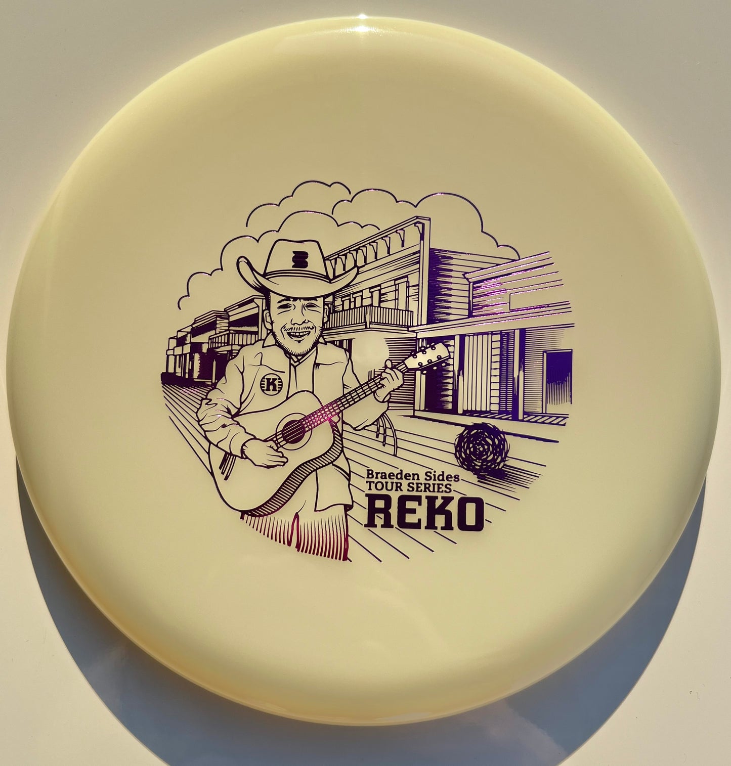 Kastaplast - K1 Glow Reko Braeden Sides - Putter/Approach