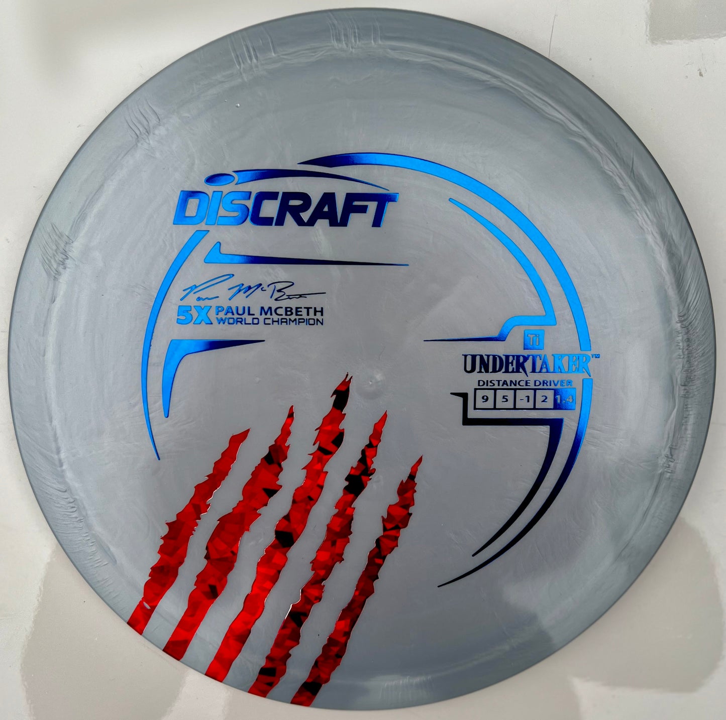 Discraft - Titanium Undertaker Limited 5X Paul Mcbeth 2020