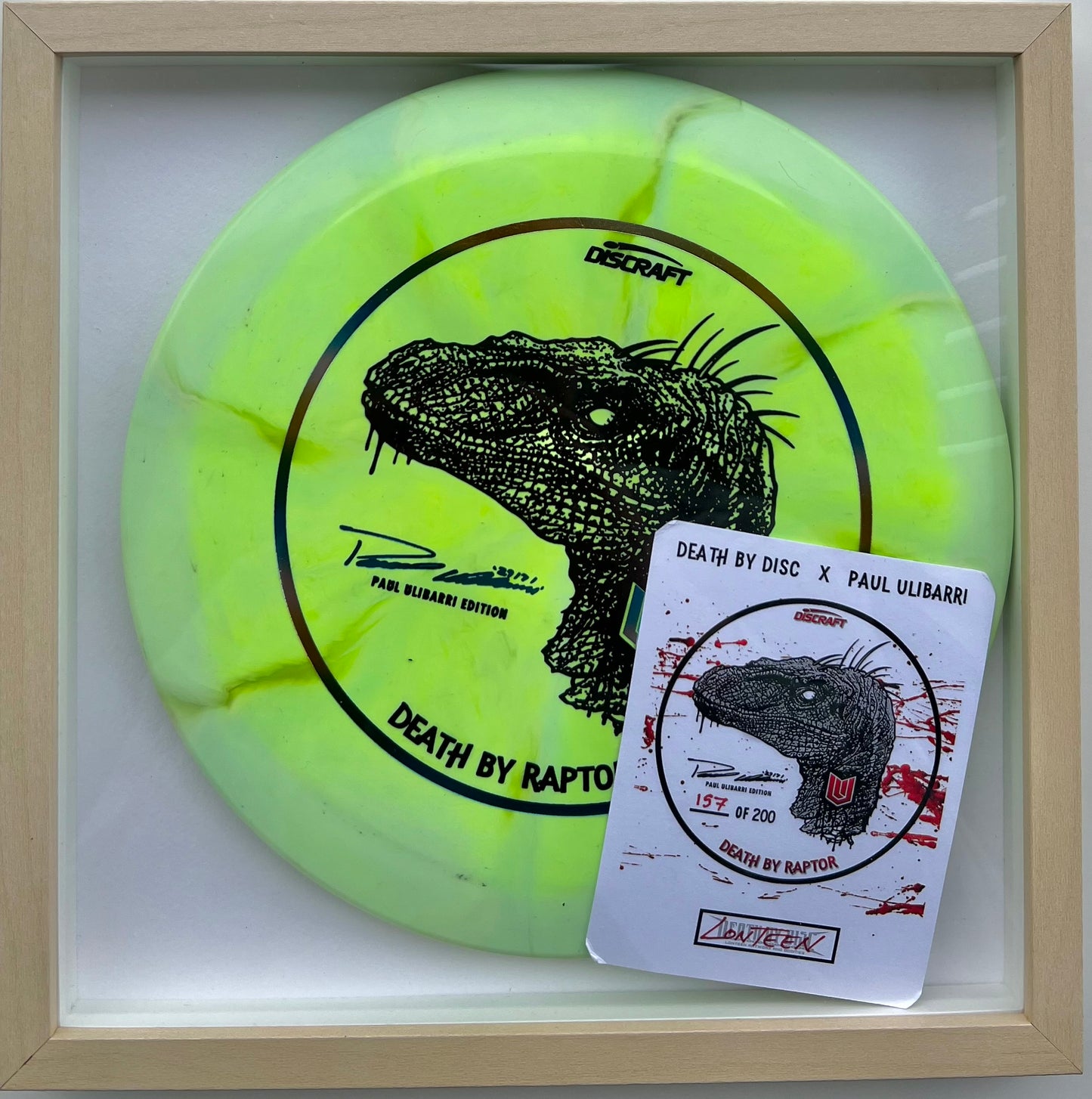 Discraft - Death By Raptor Paul Ulibarri