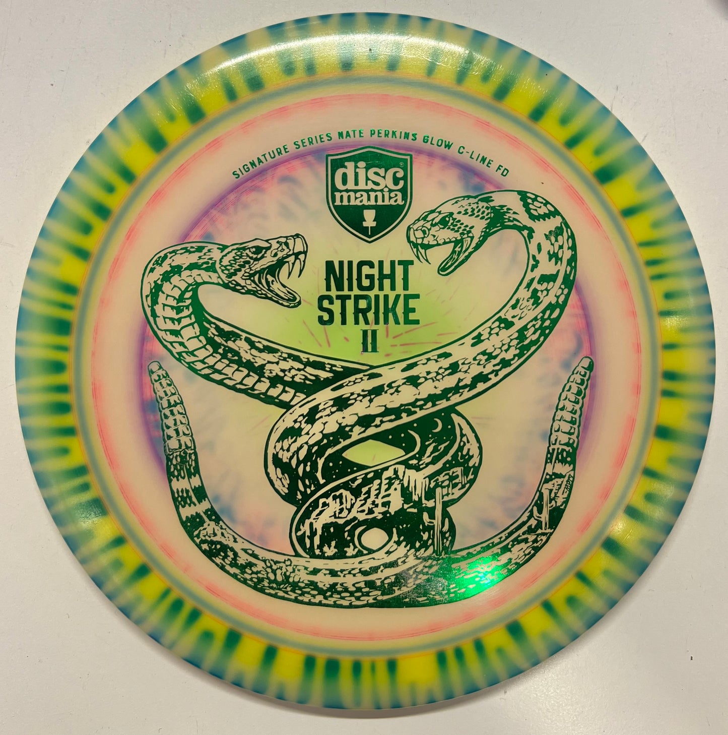 Discmania - Night Strike 2 Nate Perkins C-Line FD Glow
