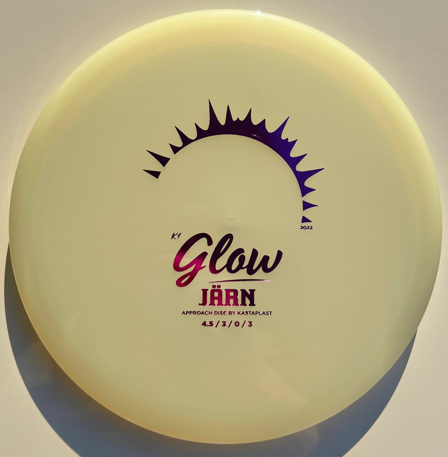 Kastaplast - K1 Glow Järn - Putter/Approach