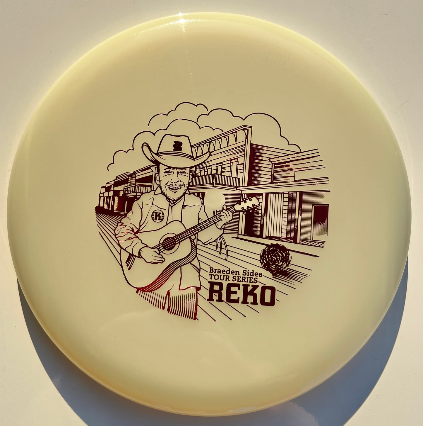 Kastaplast - K1 Glow Reko Braeden Sides - Putter/Approach