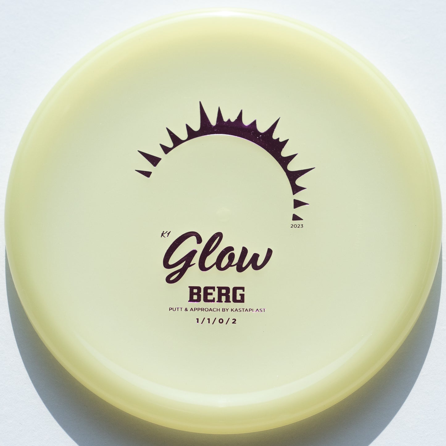 Kastaplast - K1 Glow Berg - Putter/Approach