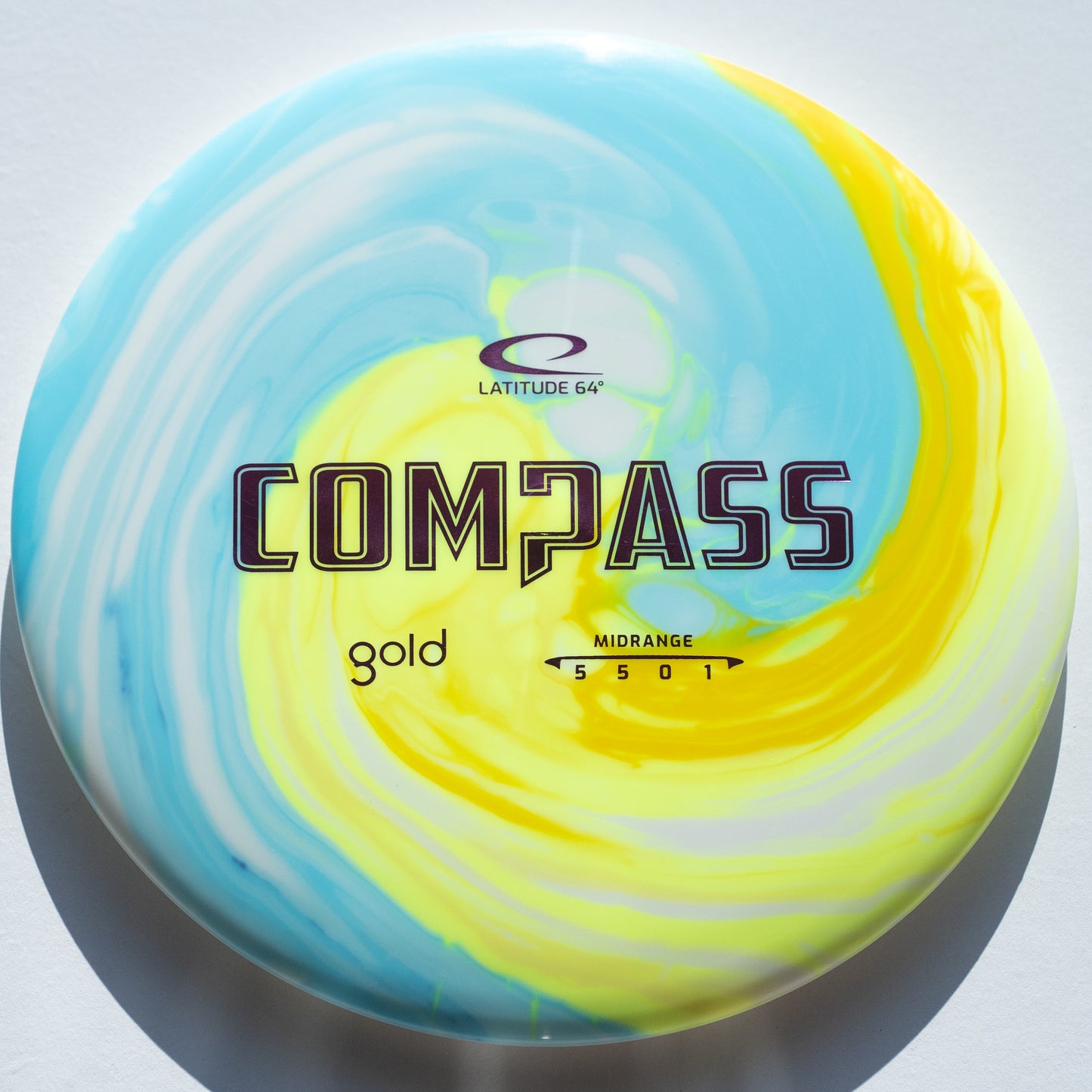 Latitude 64 - HAND DYED Gold Compass