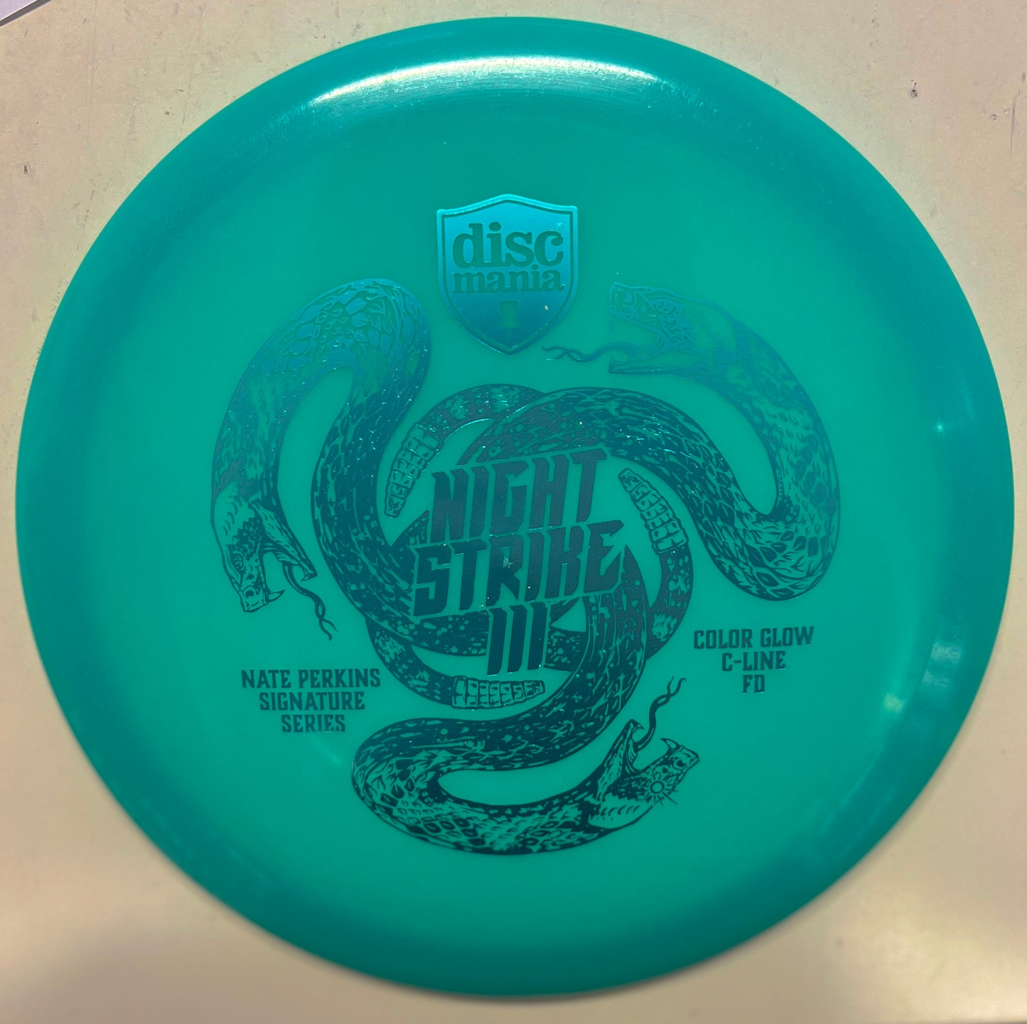 Discmania - Night Strike 3 Nate Perkins C-Line FD Glow