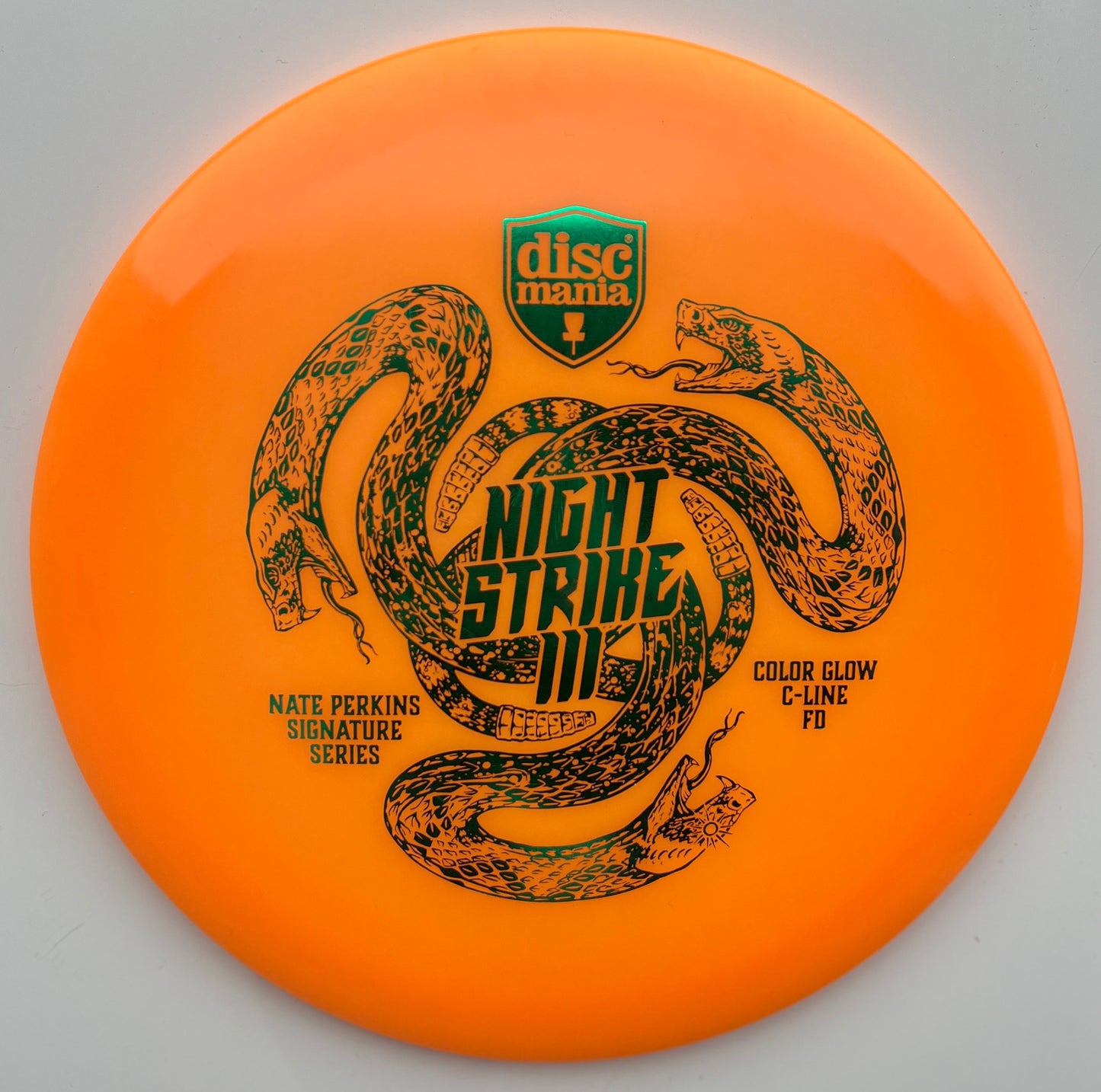 Discmania - Night Strike 3 Nate Perkins C-Line FD Glow