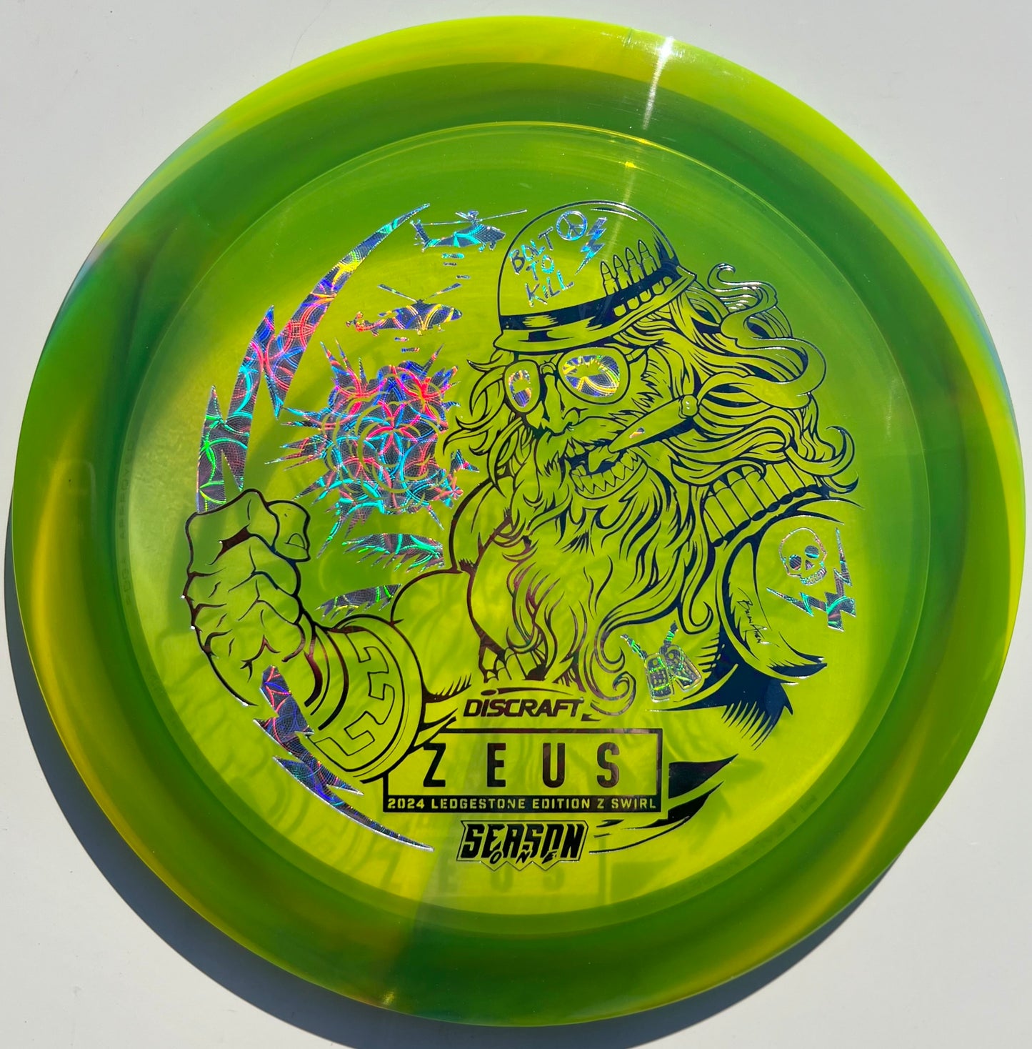 Discraft - Zeus Z Swirl Ledgestone - Distance Driver
