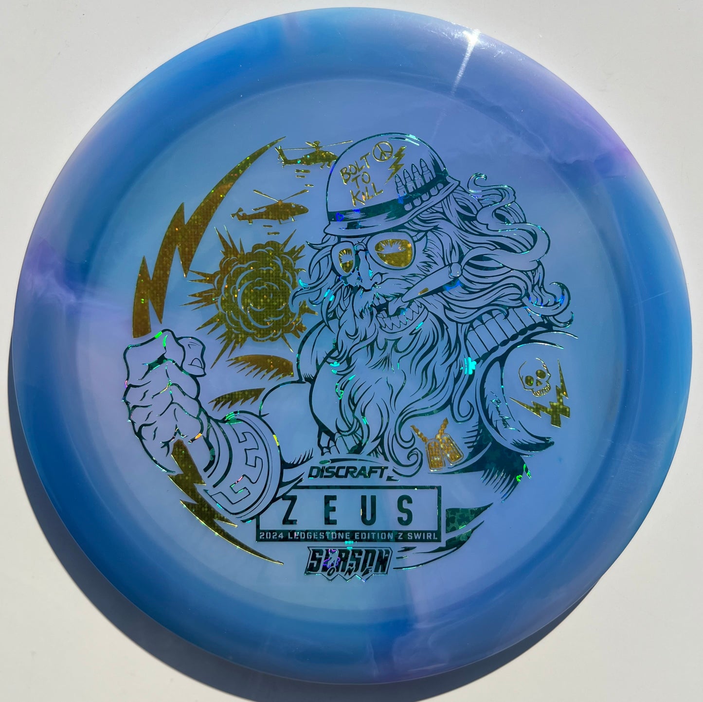 Discraft - Zeus Z Swirl Ledgestone - Distance Driver