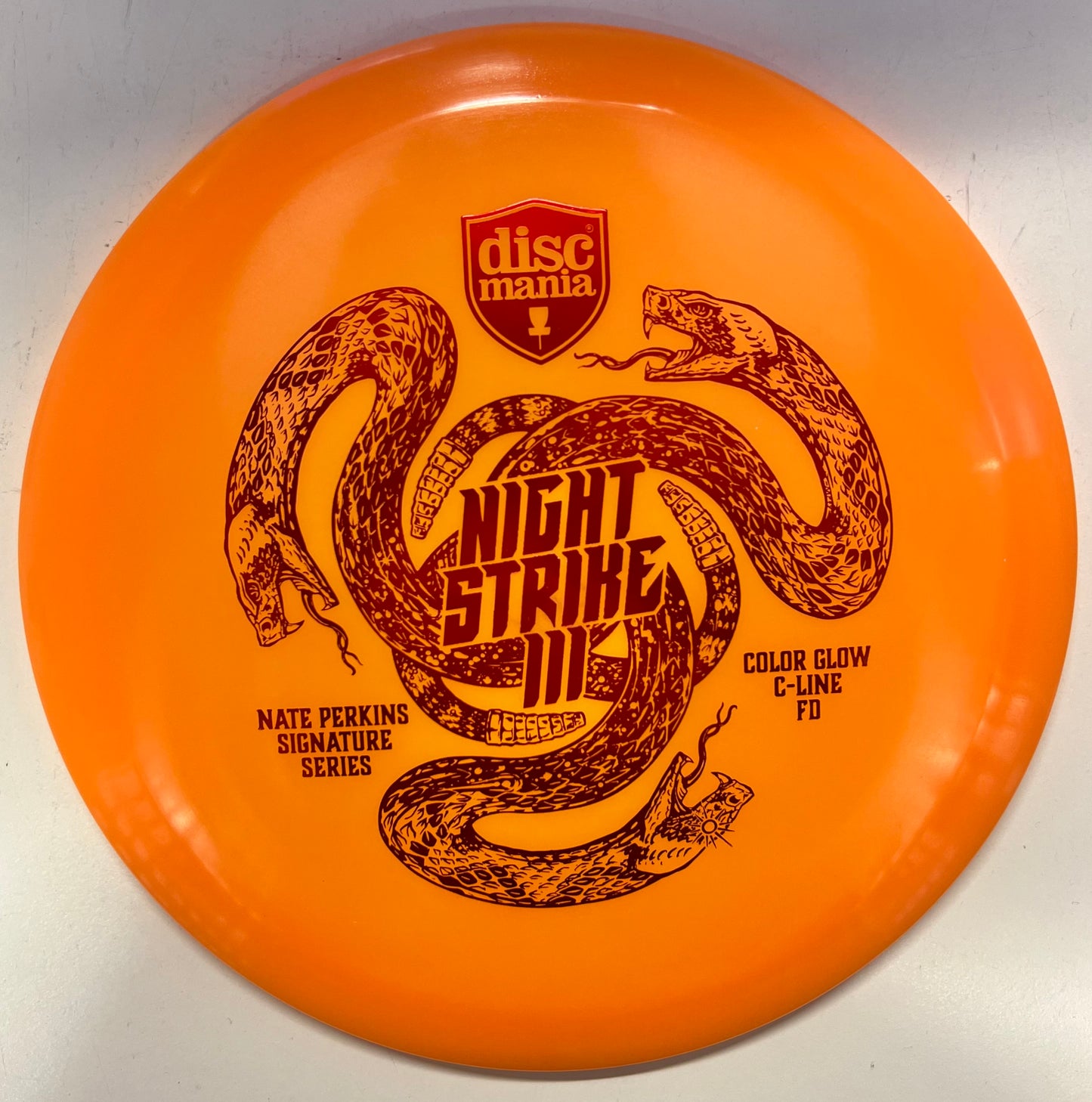 Discmania - Night Strike 3 Nate Perkins C-Line FD Glow