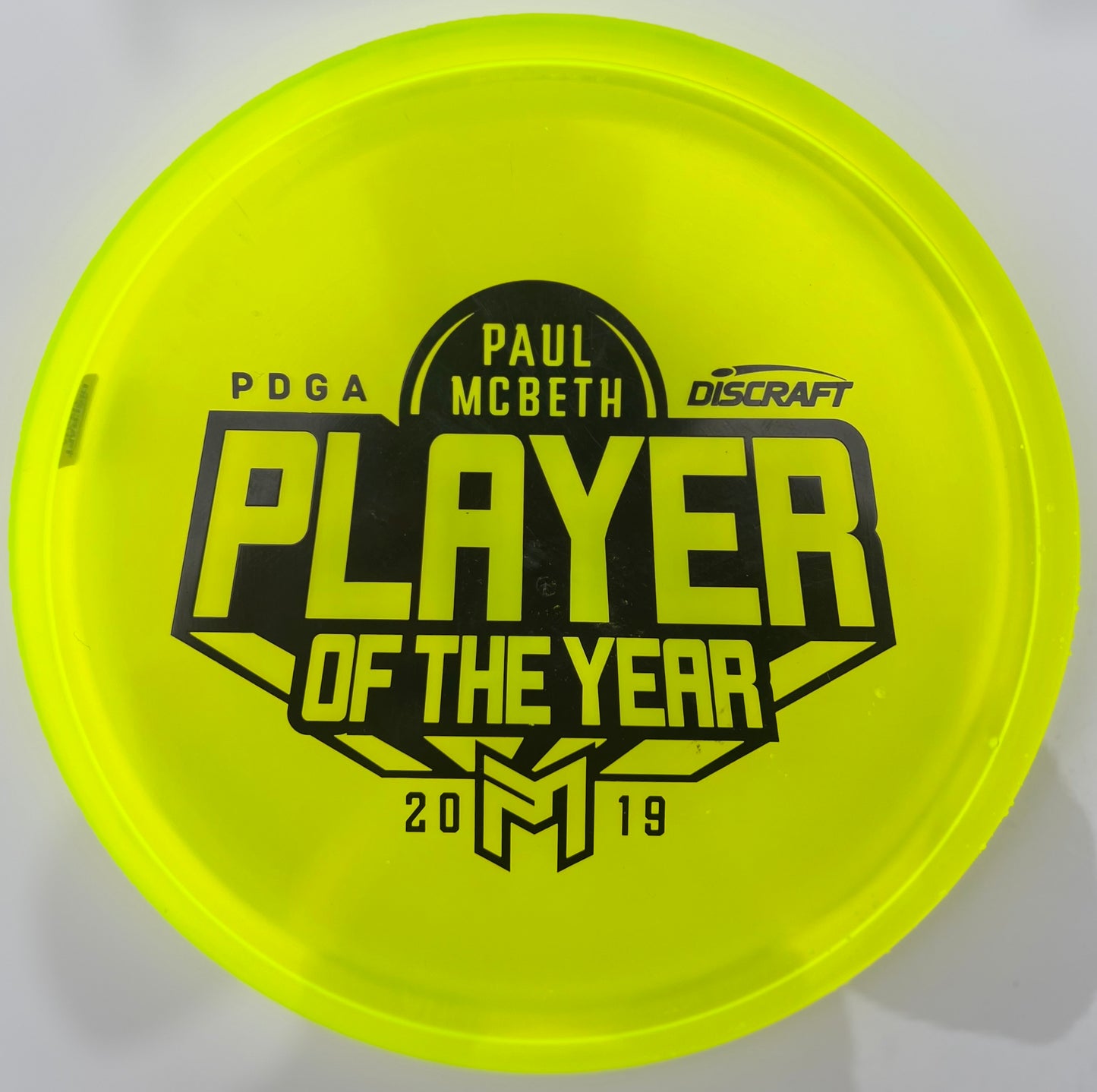Discraft - Cryztal Luna Limited Paul McBeth POTY 2019